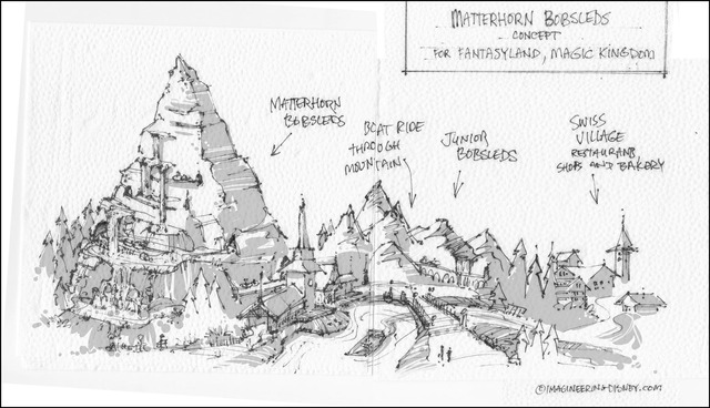 how a Matterhorn mountain